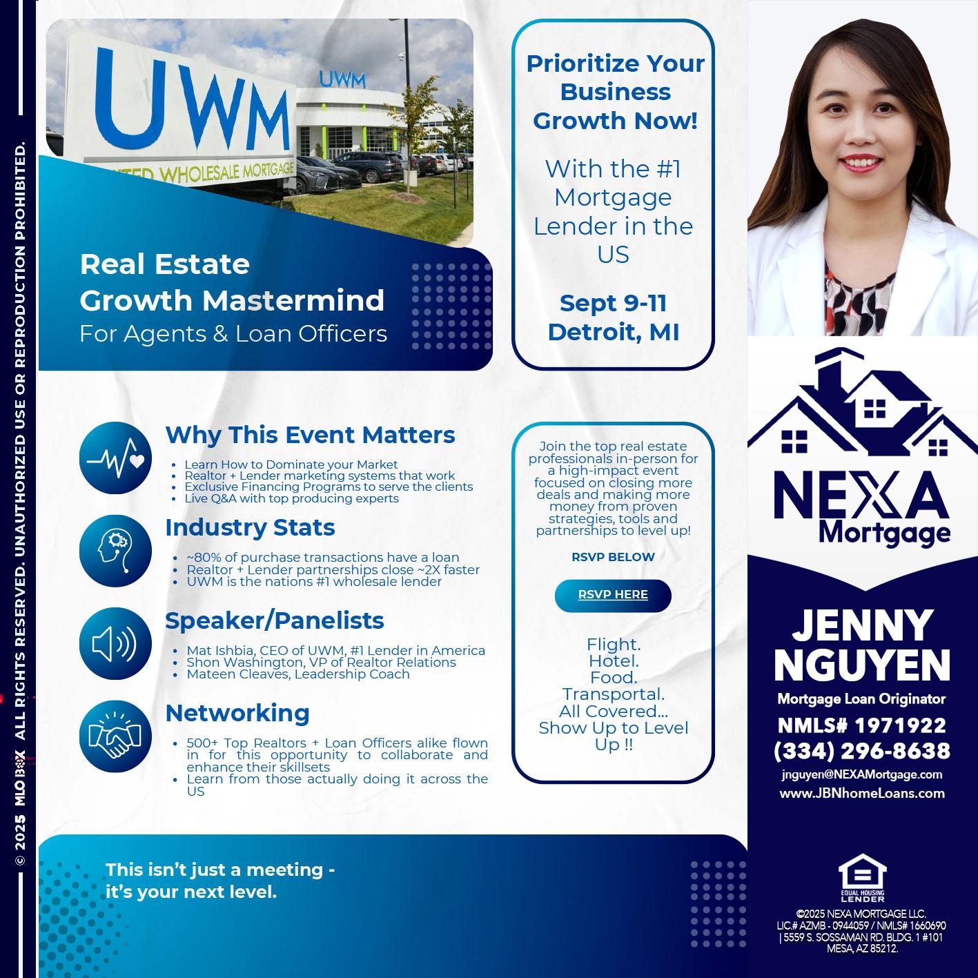 DETROIT TRIP - Jenny Nguyen -Mortgage Loan Originator