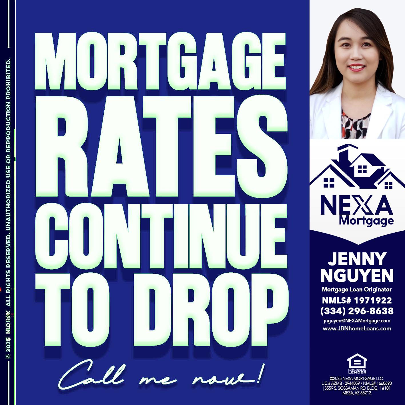 MORTGAGE RATES - Jenny Nguyen -Mortgage Loan Originator