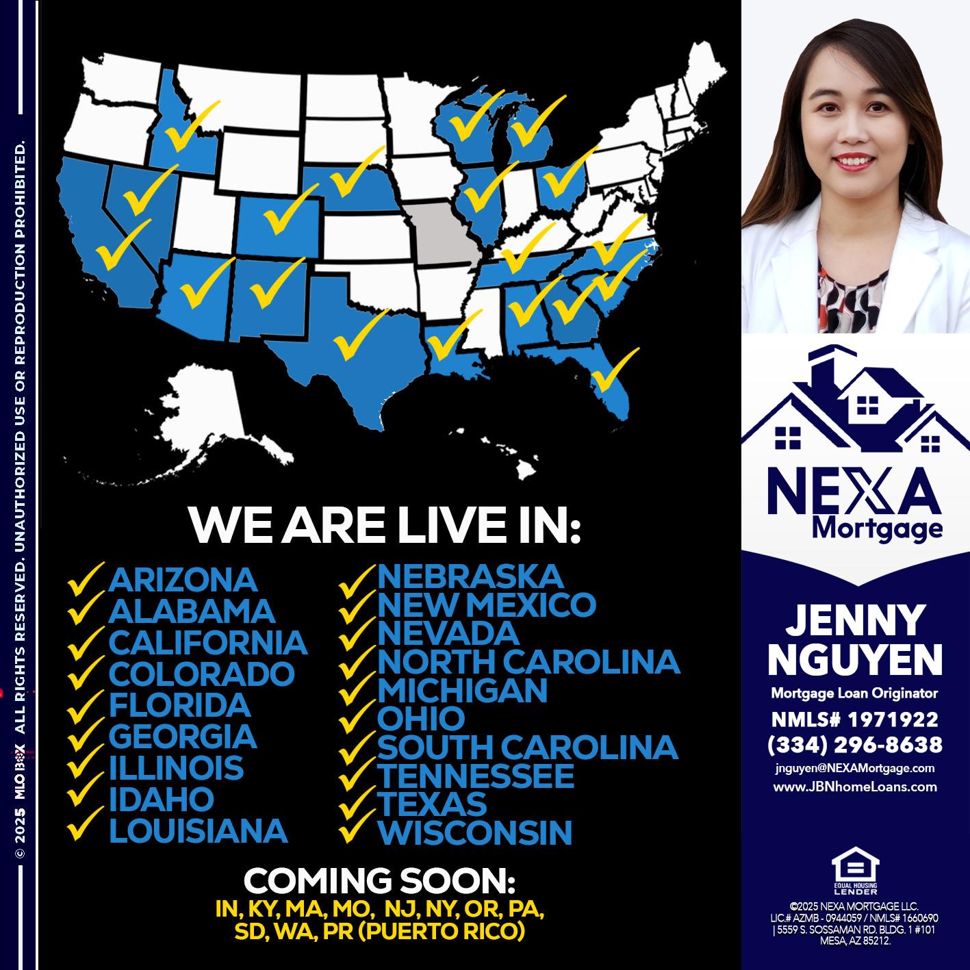New Mexico live - Jenny Nguyen -Mortgage Loan Originator New Mexico live - Jenny Nguyen -Mortgage Loan Originator