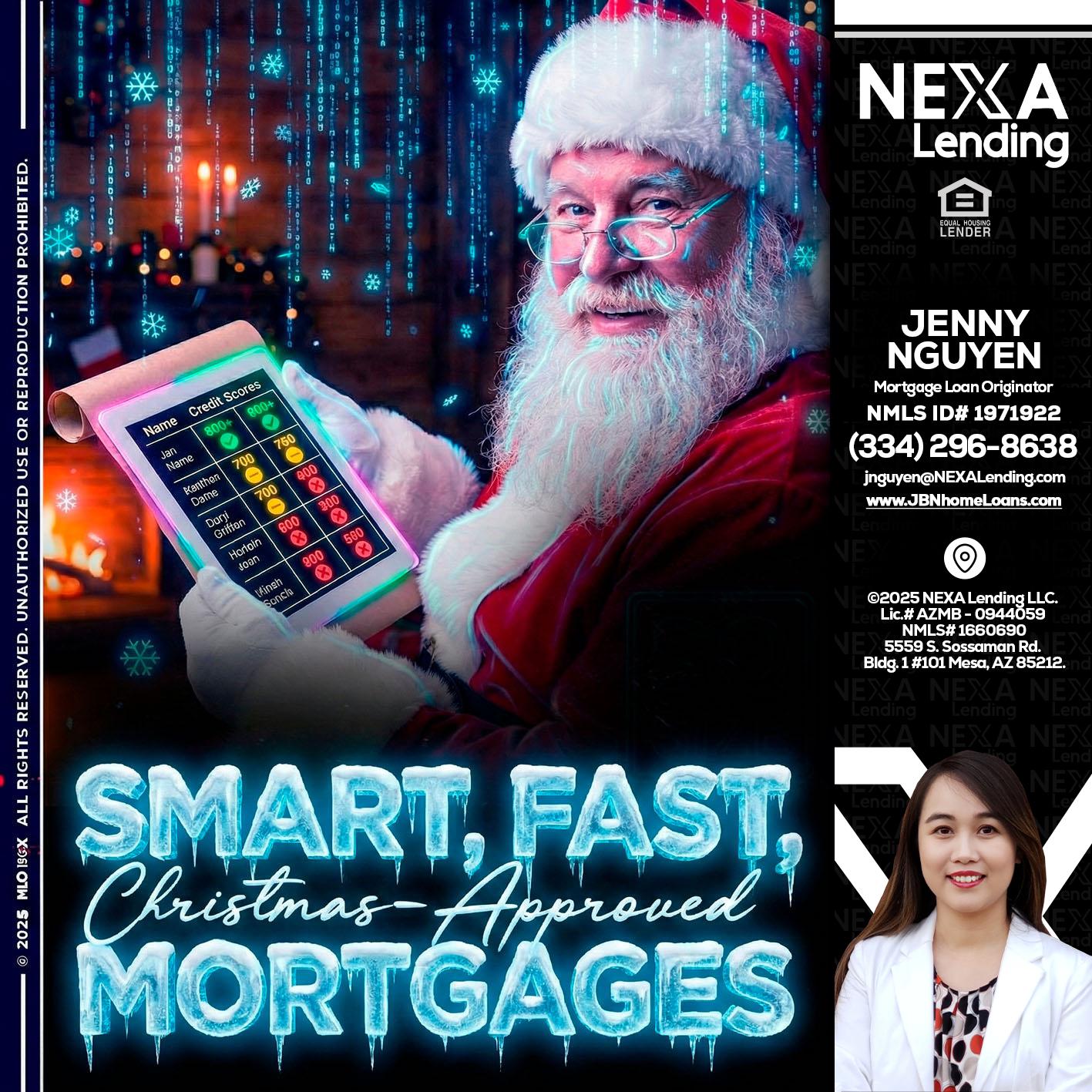 SMART, FAST - Jenny Nguyen -Mortgage Loan Originator