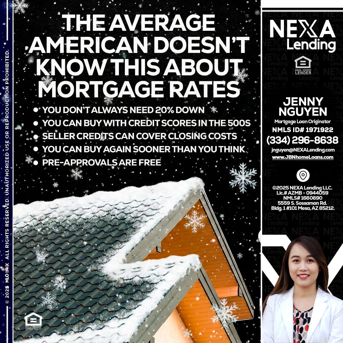 THE AVERAGE - Jenny Nguyen -Mortgage Loan Originator