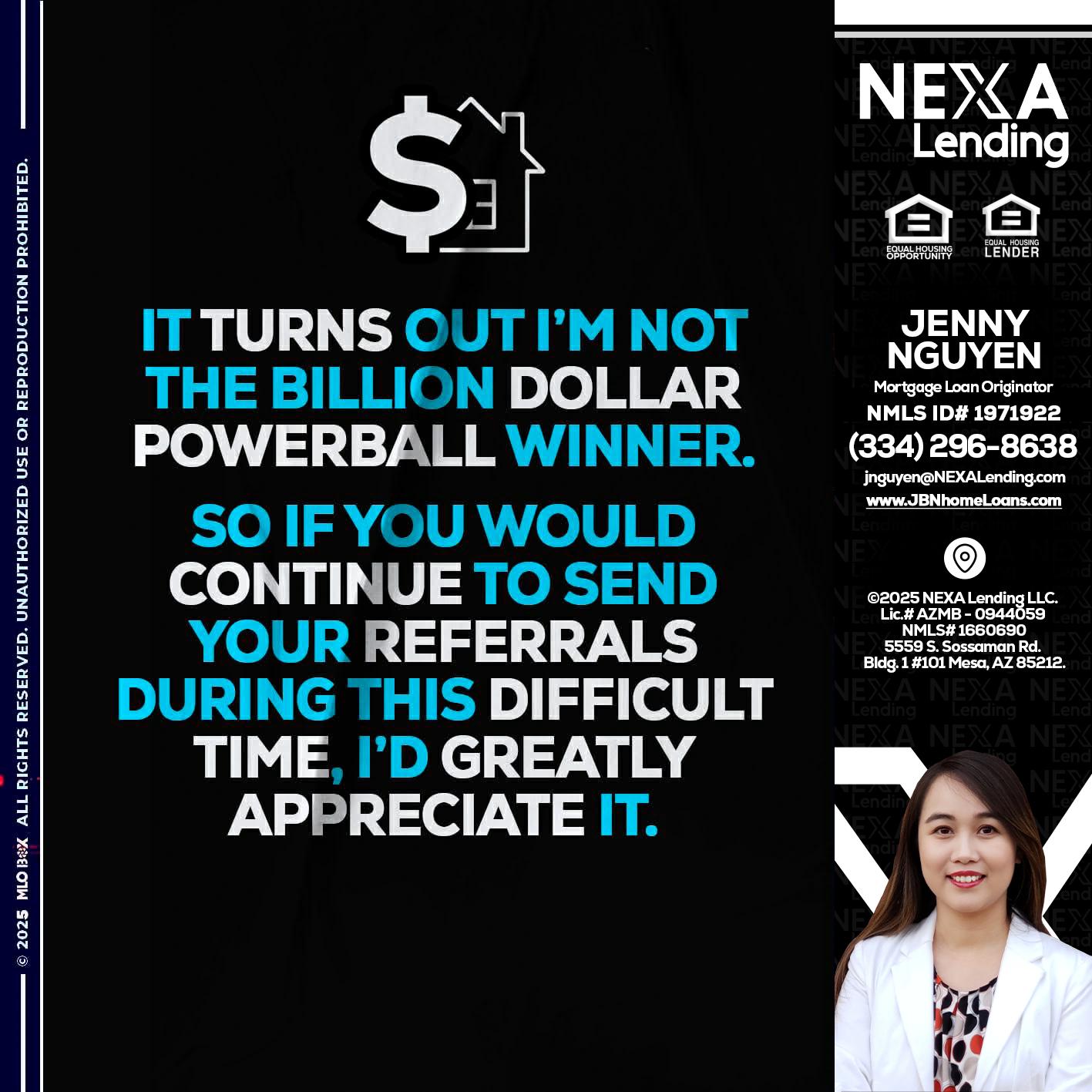 IT TURNS - Jenny Nguyen -Mortgage Loan Originator
