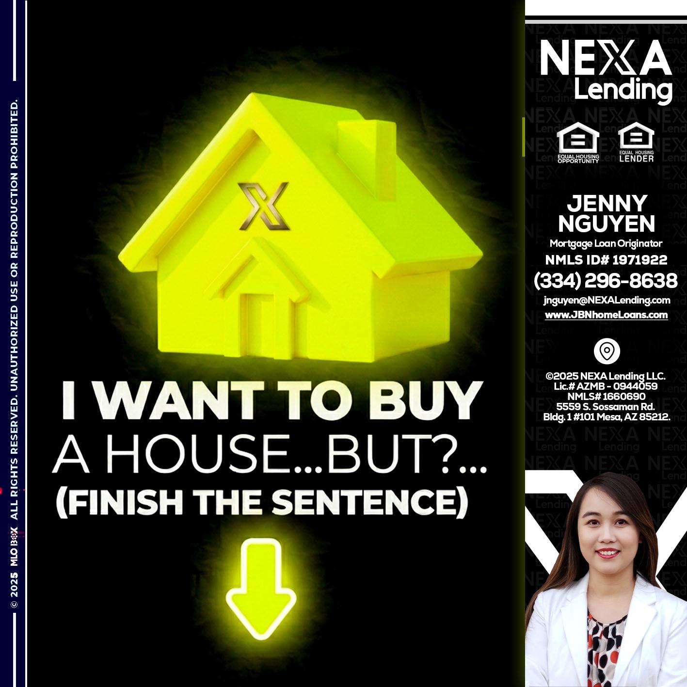 i want to buy - Jenny Nguyen -Mortgage Loan Originator