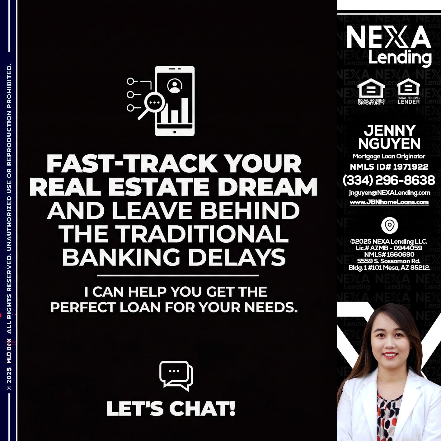 FAST TRACK - Jenny Nguyen -Mortgage Loan Originator