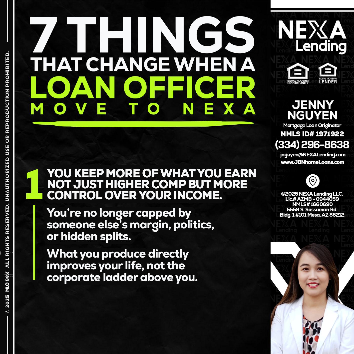 7 THINGS (1) - Jenny Nguyen -Mortgage Loan Originator