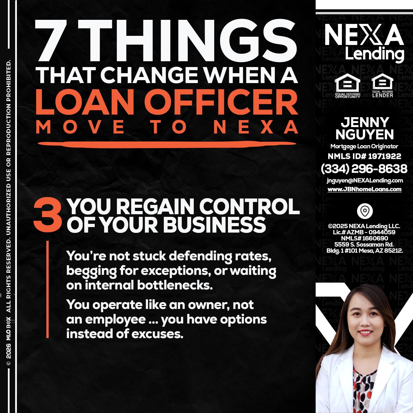 7 things (3) - Jenny Nguyen -Mortgage Loan Originator