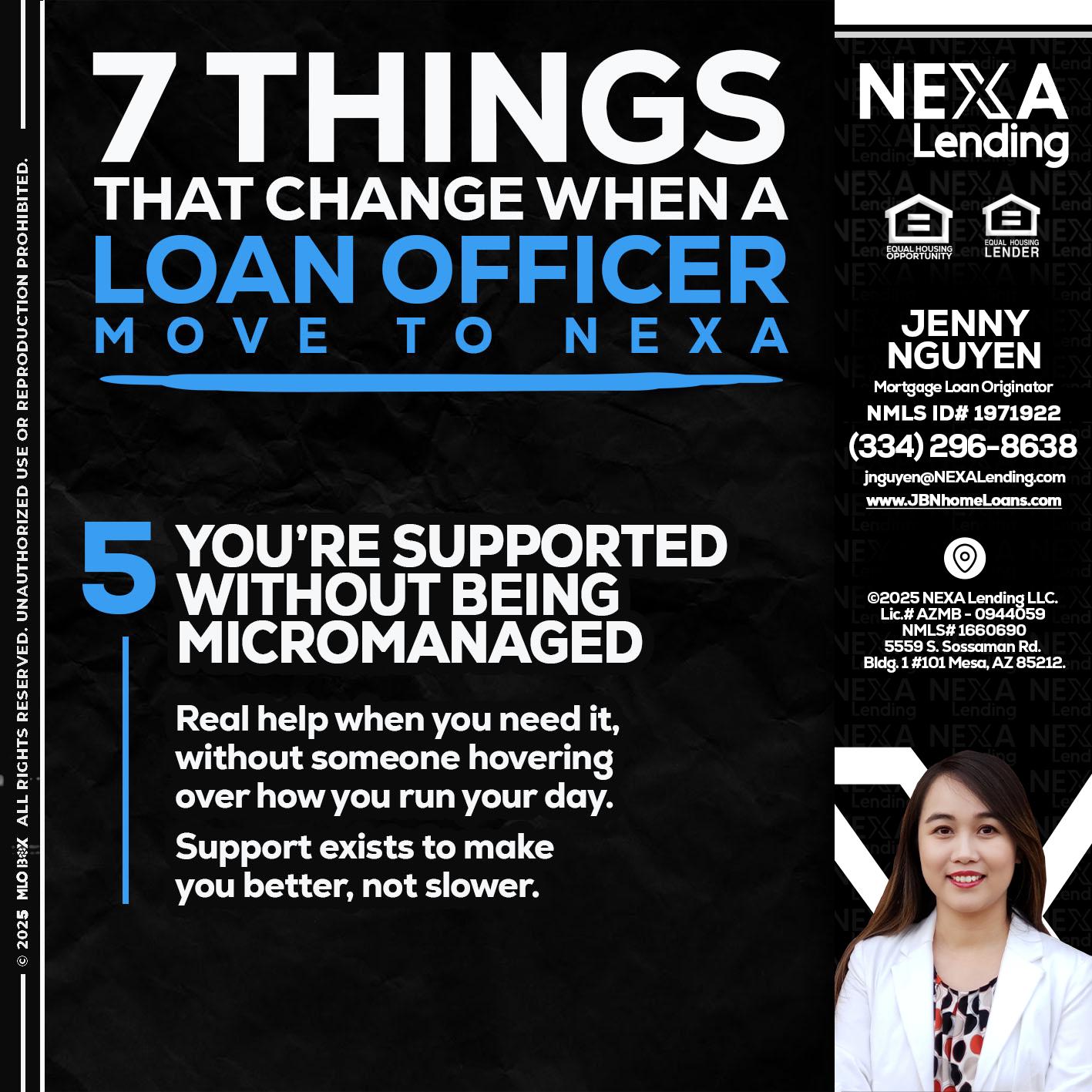 7 THINGS (5) - Jenny Nguyen -Mortgage Loan Originator