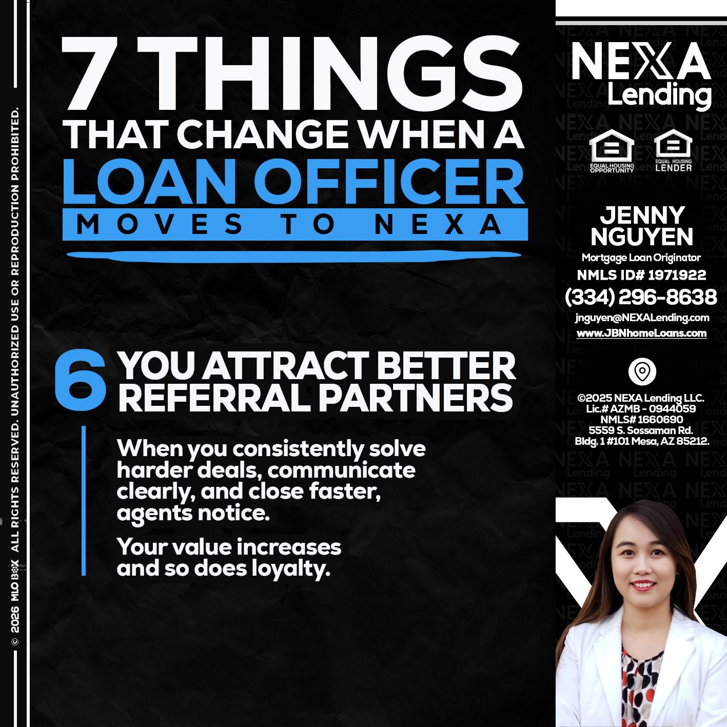 7 THINGS (6) - Jenny Nguyen -Mortgage Loan Originator