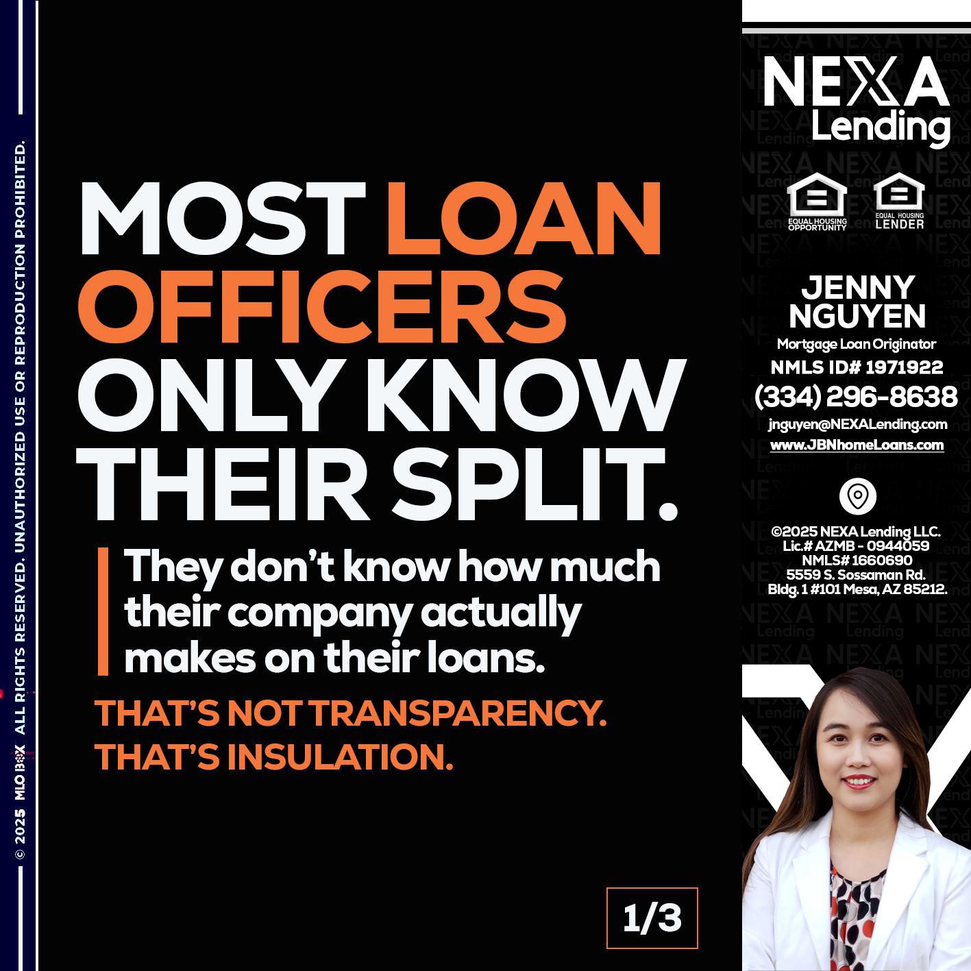 1 OF 3 - Jenny Nguyen -Mortgage Loan Originator