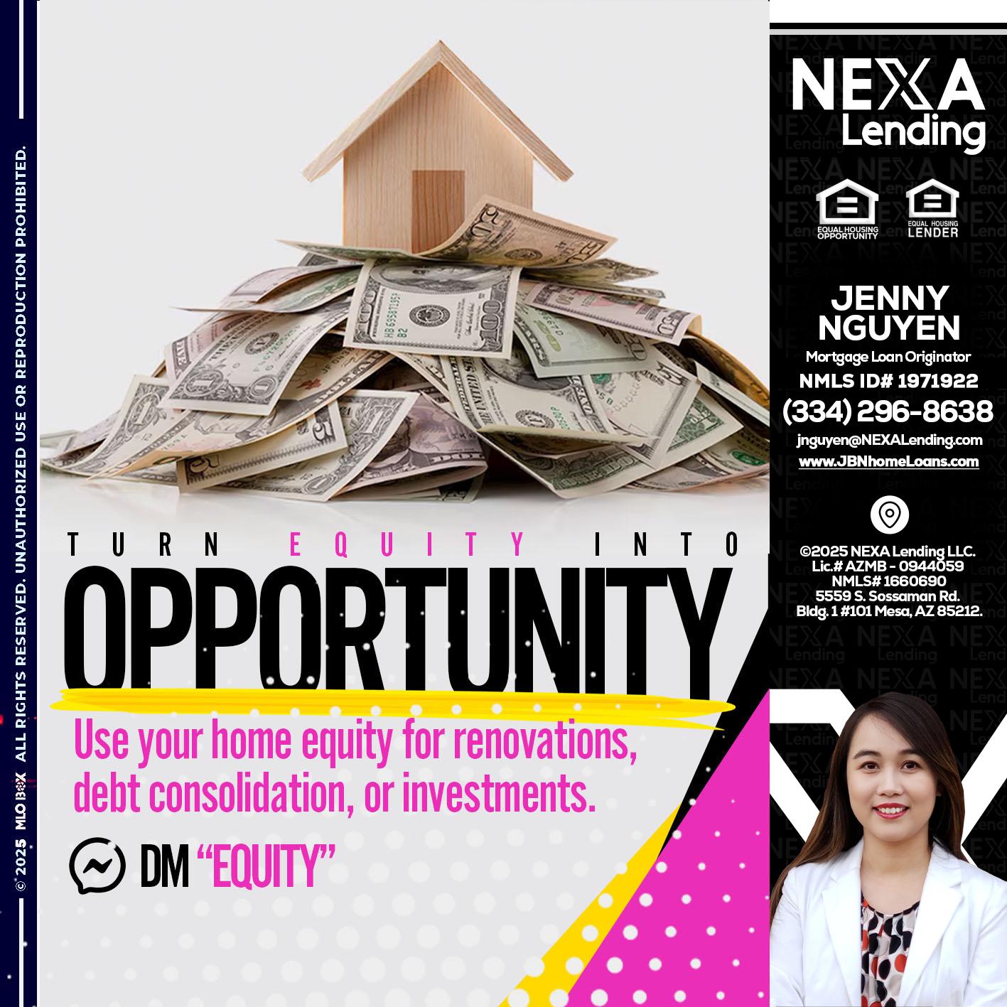 opportunity - Jenny Nguyen -Mortgage Loan Originator