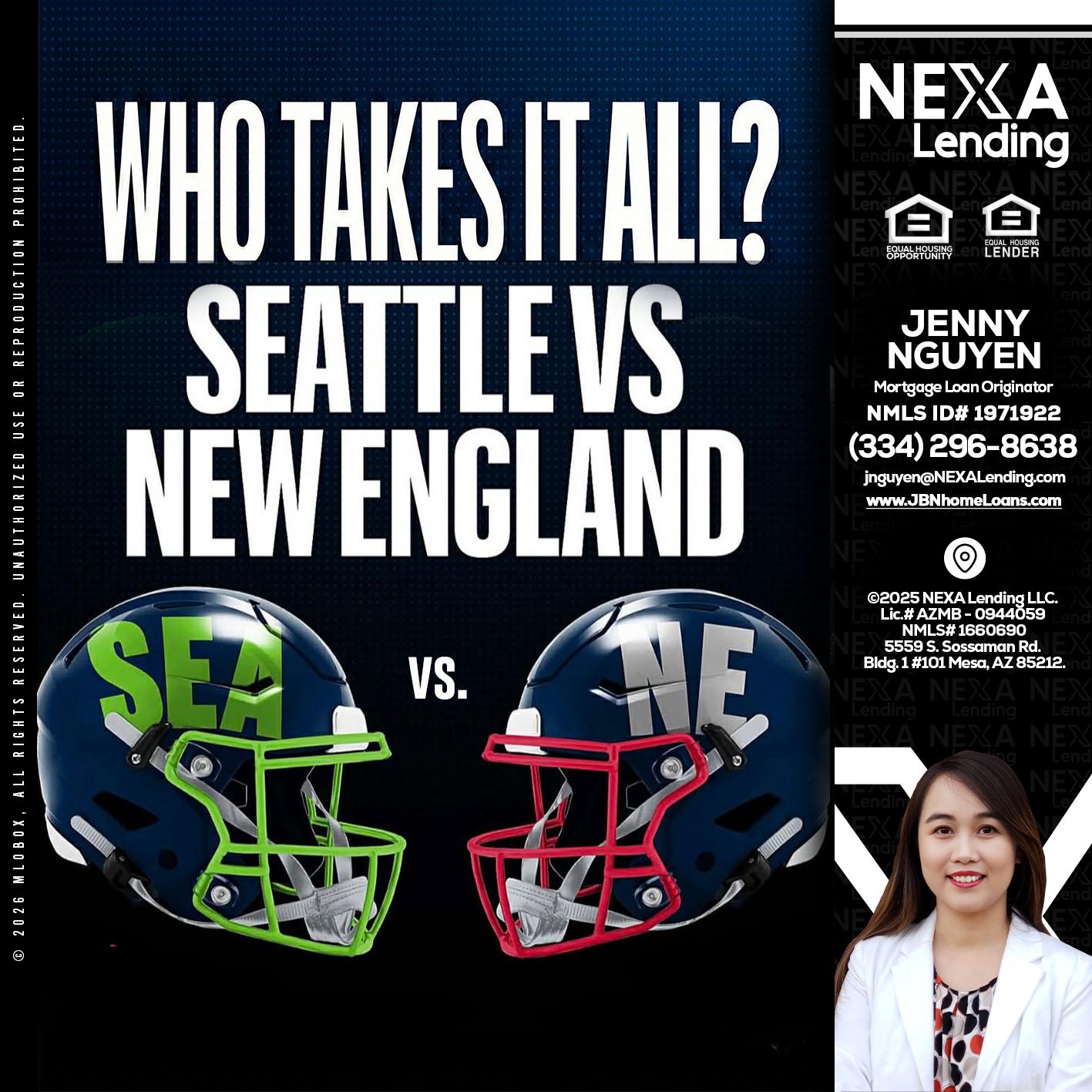 WHO TAKE IT ALL? - Jenny Nguyen -Mortgage Loan Originator