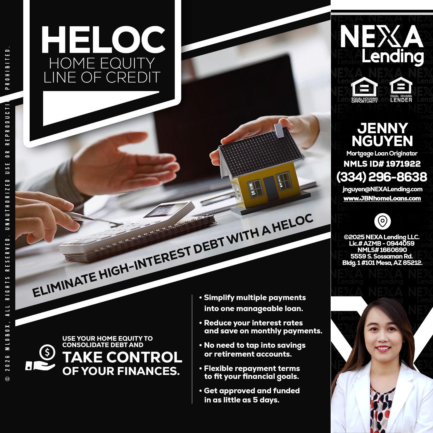 HELOC - Jenny Nguyen -Mortgage Loan Originator