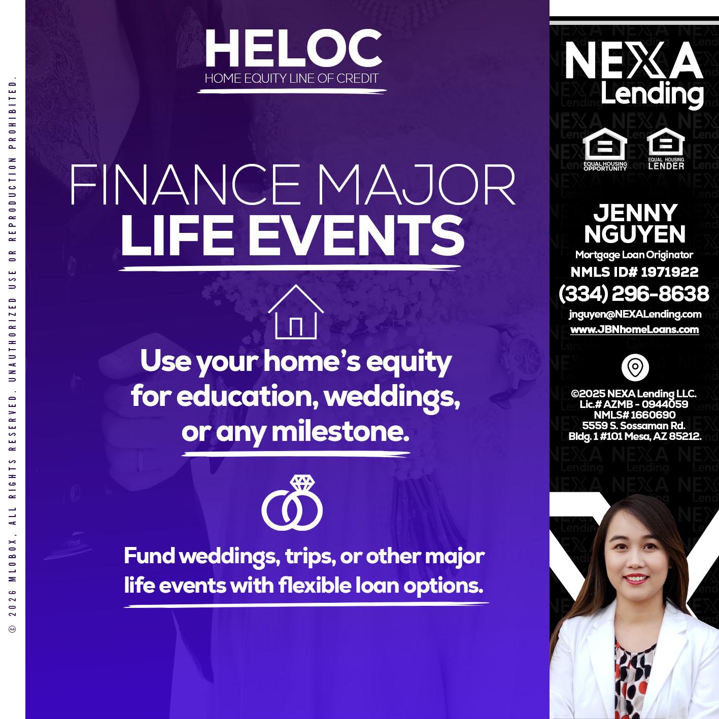 HELOC - Jenny Nguyen -Mortgage Loan Originator