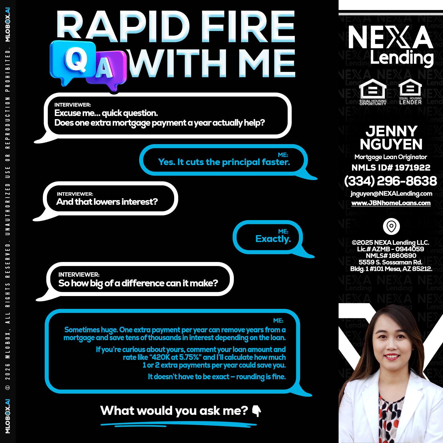 RAPID Q&A - Jenny Nguyen -Mortgage Loan Originator