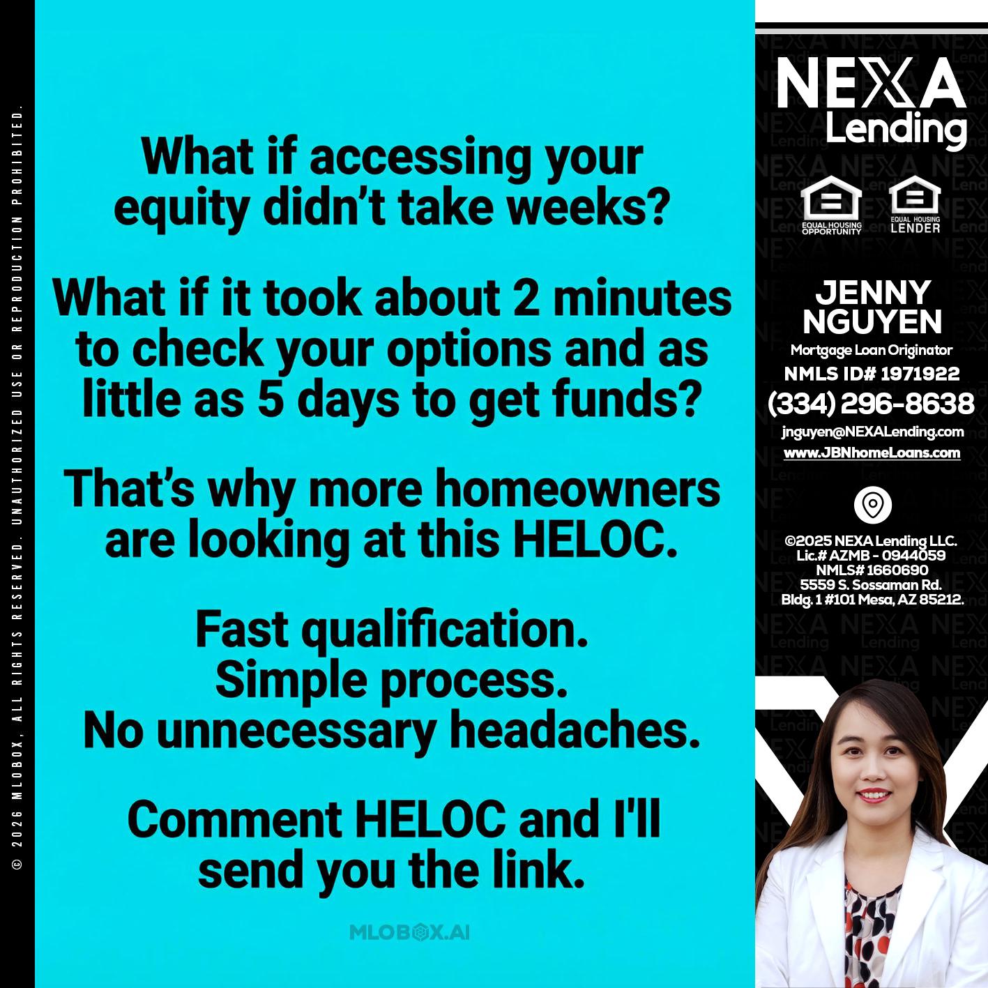 what if - Jenny Nguyen -Mortgage Loan Originator