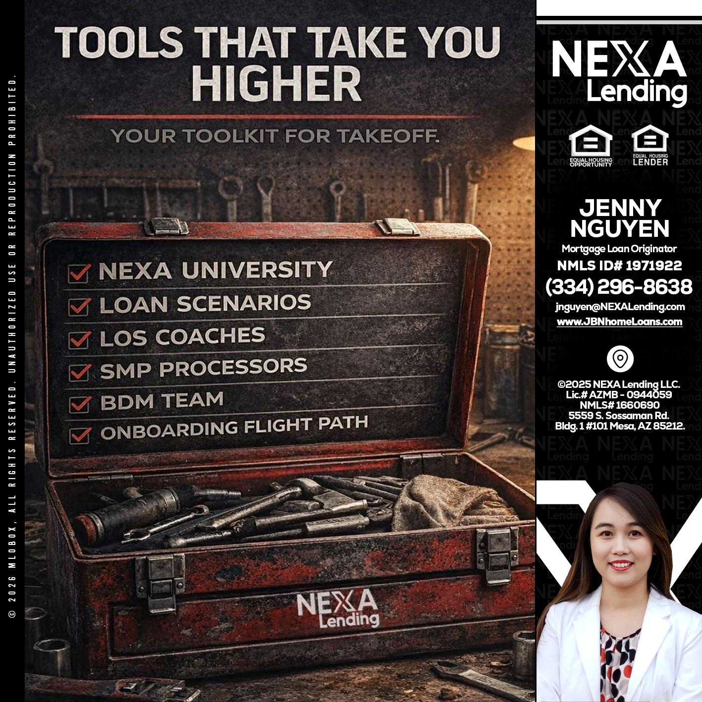 TOOLS THAT - Jenny Nguyen -Mortgage Loan Originator
