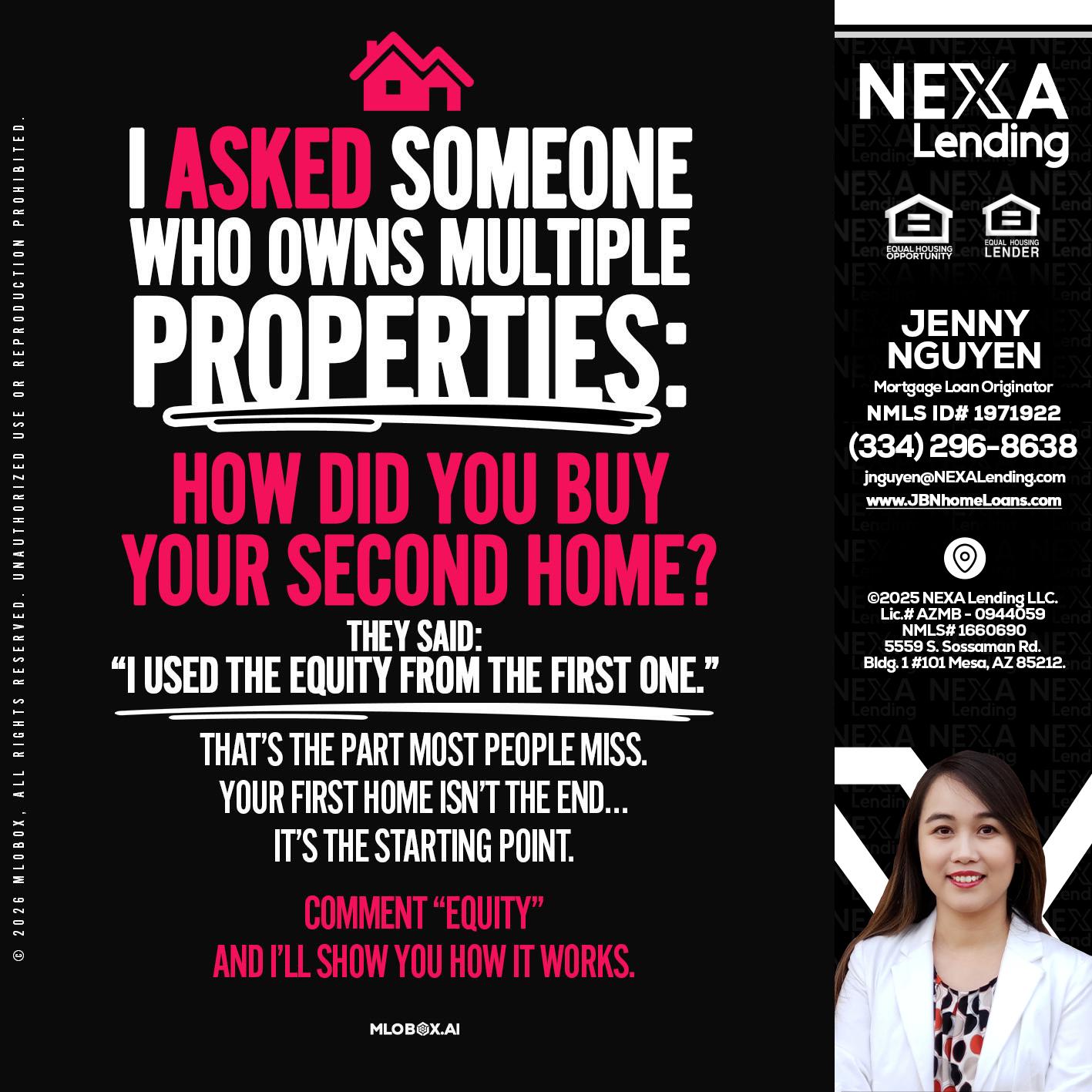 I ASKED SOMEONE - Jenny Nguyen -Mortgage Loan Originator