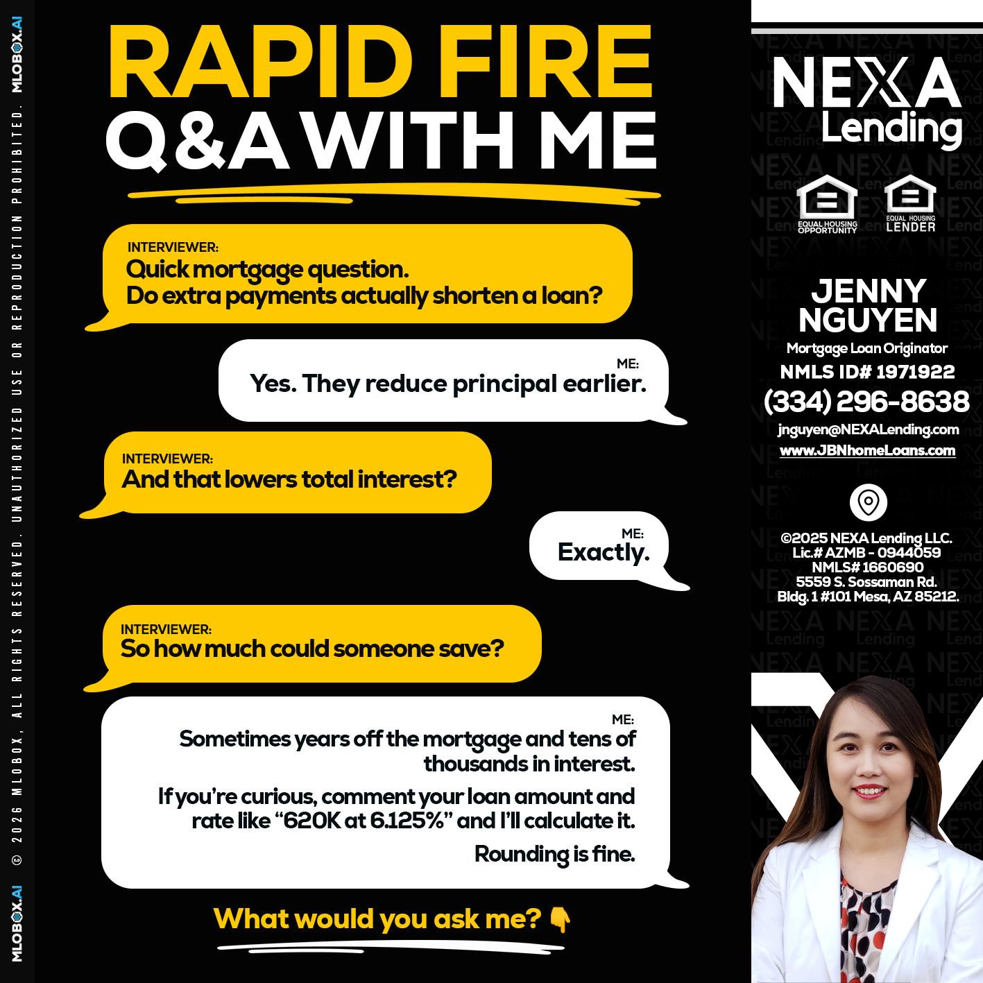 RAPID FIRE QA - Jenny Nguyen -Mortgage Loan Originator