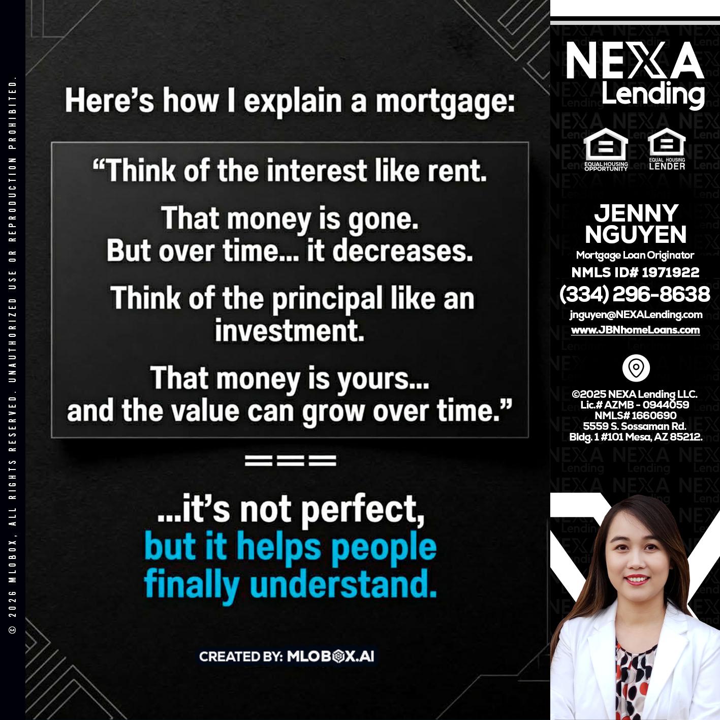 HERES NOW - Jenny Nguyen -Mortgage Loan Originator