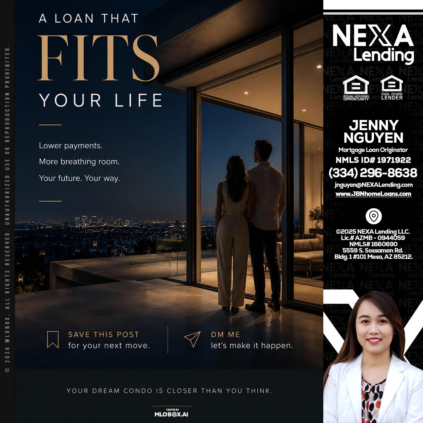 LOANS THAT FIT - Jenny Nguyen -Mortgage Loan Originator