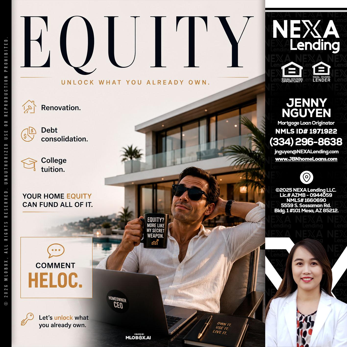 EQUITY - Jenny Nguyen -Mortgage Loan Originator
