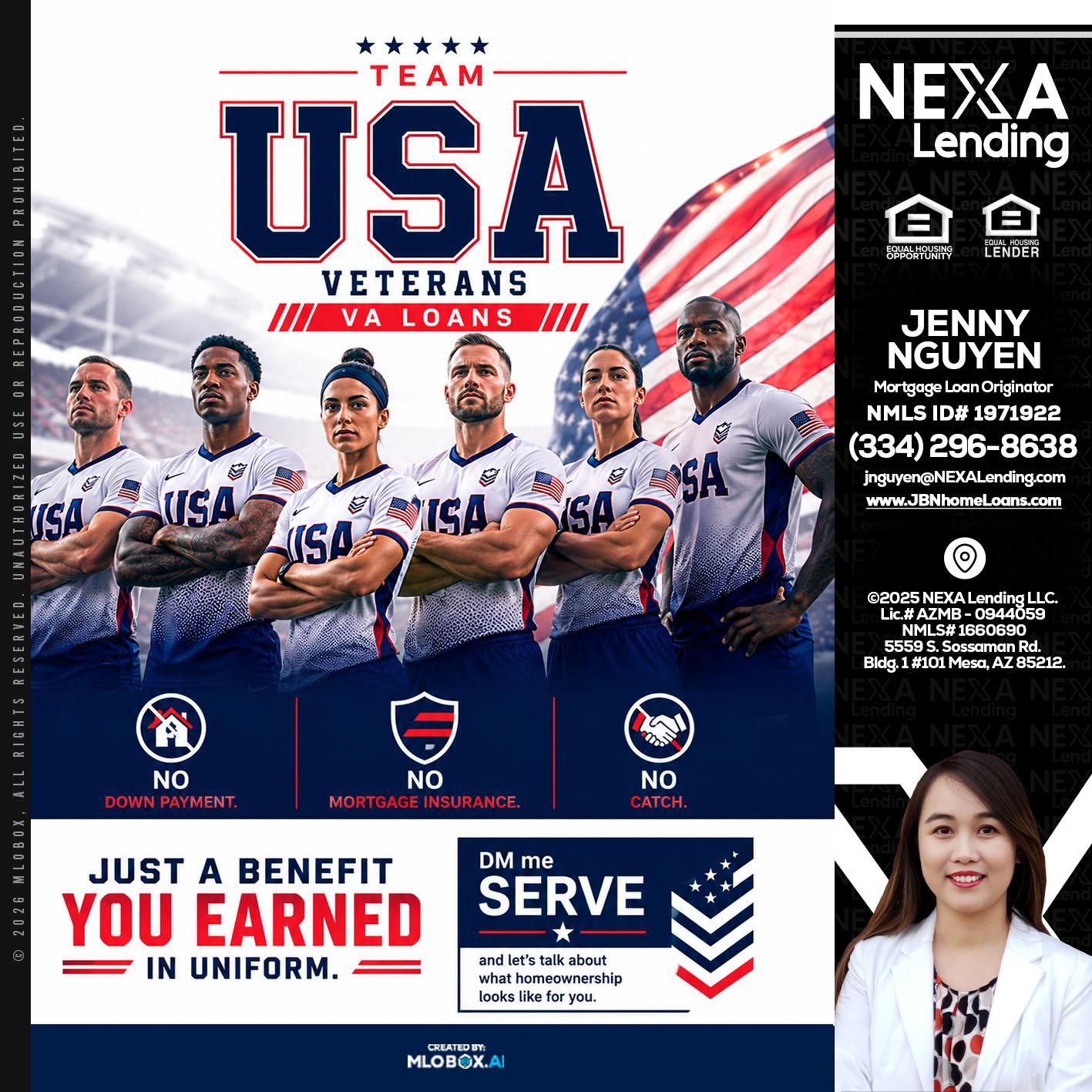 USA TEAM - Jenny Nguyen -Mortgage Loan Originator