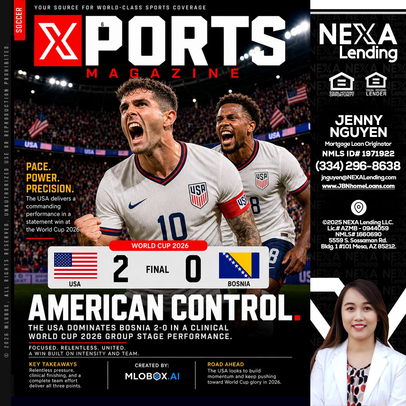 AMERICAN CONTROL - Jenny Nguyen -Mortgage Loan Originator