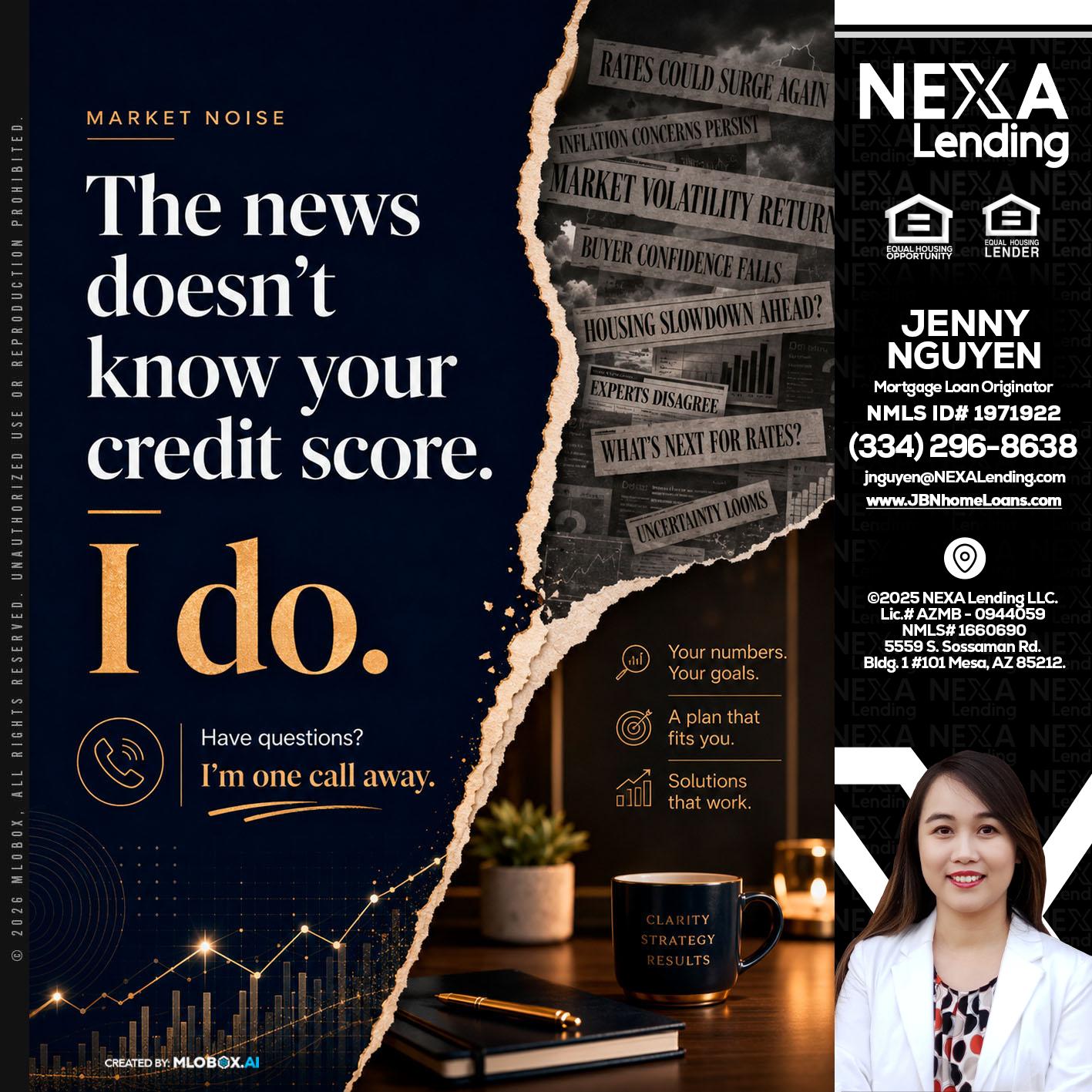 MARKET NOISE - Jenny Nguyen -Mortgage Loan Originator