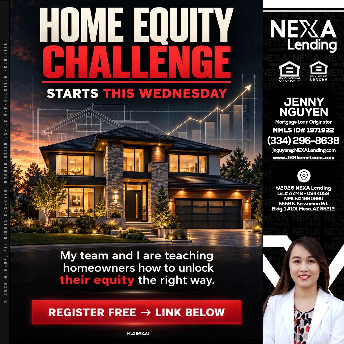 HOME EQUITY - Jenny Nguyen -Mortgage Loan Originator