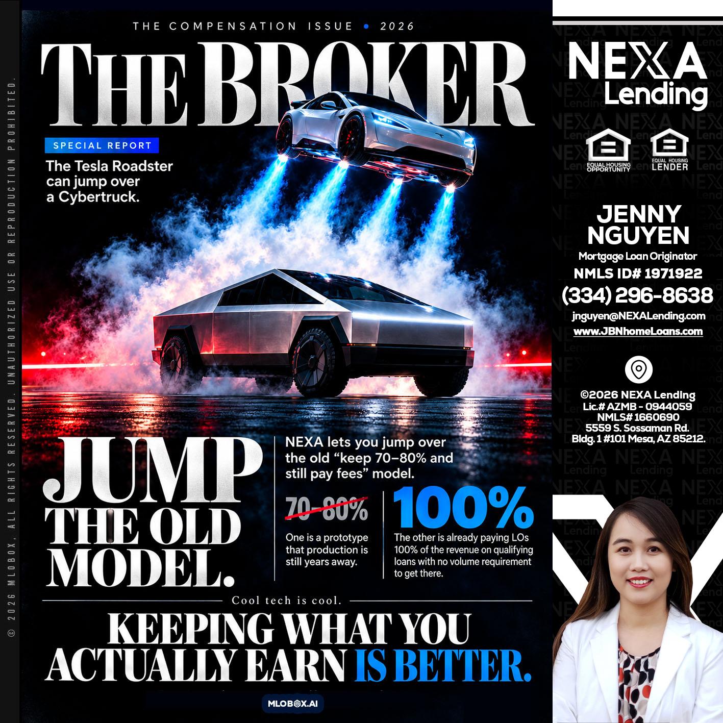 THE BROKER - Jenny Nguyen -Mortgage Loan Originator