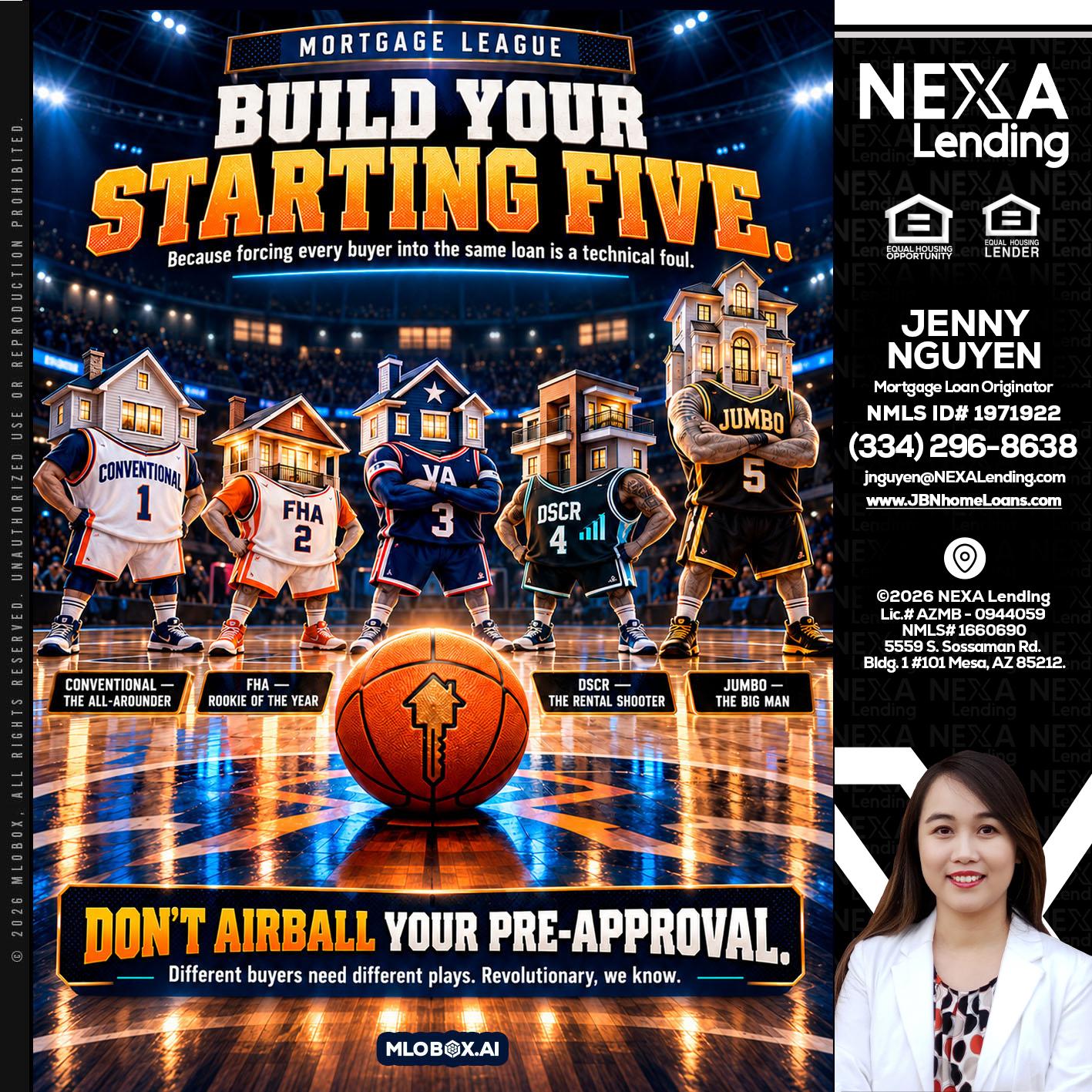 BUILD YOUR - Jenny Nguyen -Mortgage Loan Originator